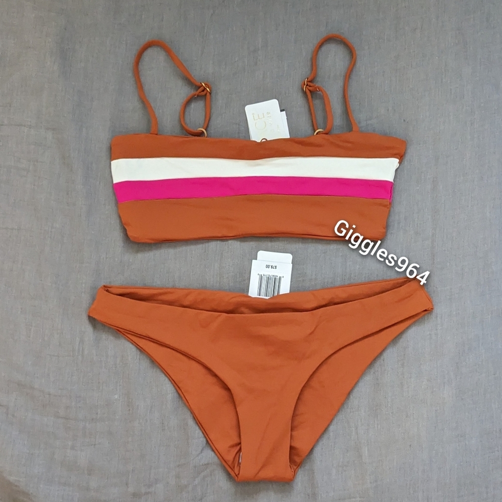L*Space Rebel Sandy Bikini Set Amber